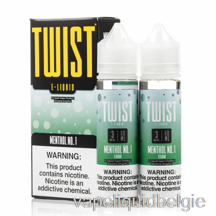 Vape Vloeibare Menthol Nr. 1 - Twist E-vloeistof - 120 Ml 12 Mg